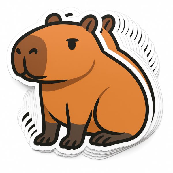 Pegatina Capibara